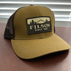 Folsom Waxed Canvas OS hat tan